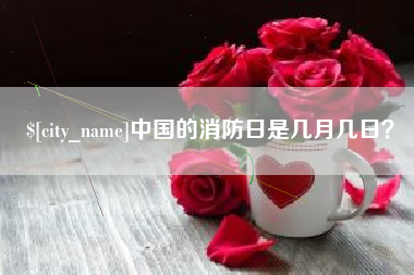 池州中国的消防日是几月几日？
