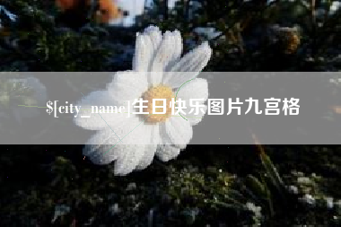 池州生日快乐图片九宫格
