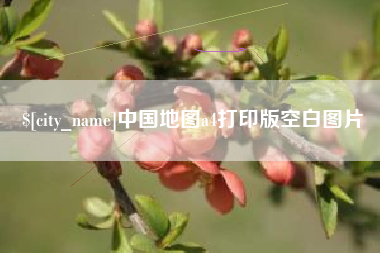 池州中国地图a4打印版空白图片