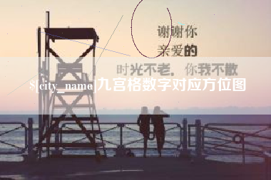 池州九宫格数字对应方位图