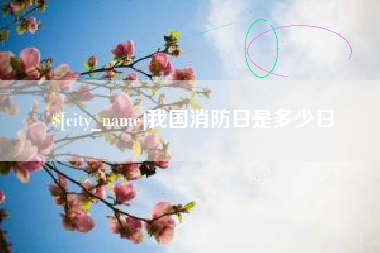 池州我国消防日是多少日