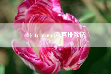 池州九宫排除法