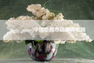 池州中国地图市区高清地图