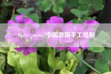 池州中国地图手工绘制