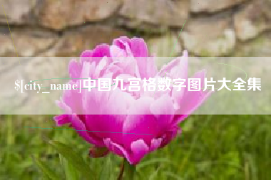 池州中国九宫格数字图片大全集