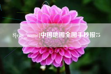 池州中国地图全图手抄报75