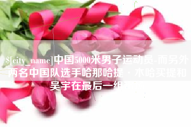 池州中国5000米男子运动员-而另外两名中国队选手哈那哈提·木哈买提和吴宇在最后一组出场