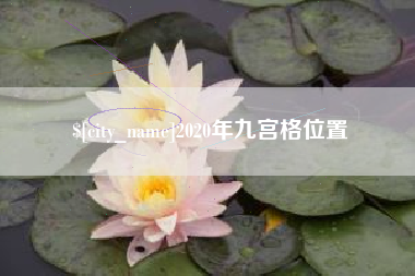 池州2020年九宫格位置