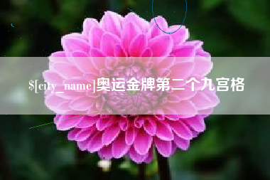 池州奥运金牌第二个九宫格