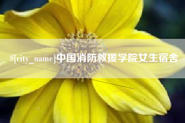 池州中国消防救援学院女生宿舍